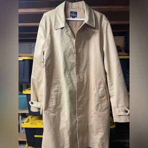 J. Crew Khaki Outerwear Trench Jacket